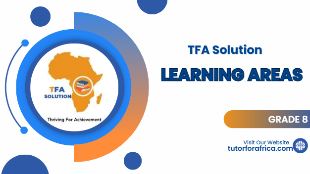 GRADE 8 LEARNING AREAS